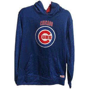 Chicago Cubs Pullover Hoodie - Stitches Athletic Gear - Unisex - Medium